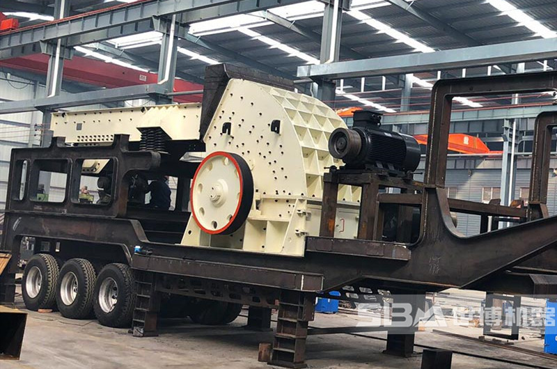 移動破碎機，移動破碎石灰石的破碎機設(shè)備
