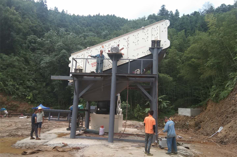 振動(dòng)篩，篩洗一體洗沙機(jī)