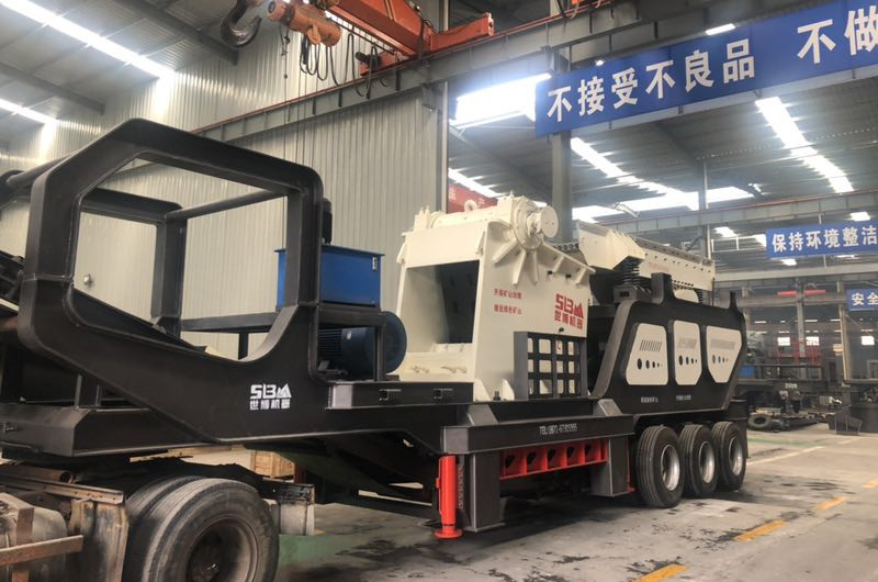 石子破碎機(jī)生產(chǎn)車間，看材質(zhì)、質(zhì)量