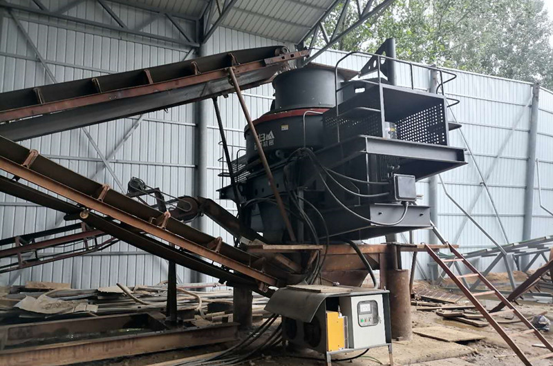 鵝卵石制砂整形機，沖擊式破碎制砂機