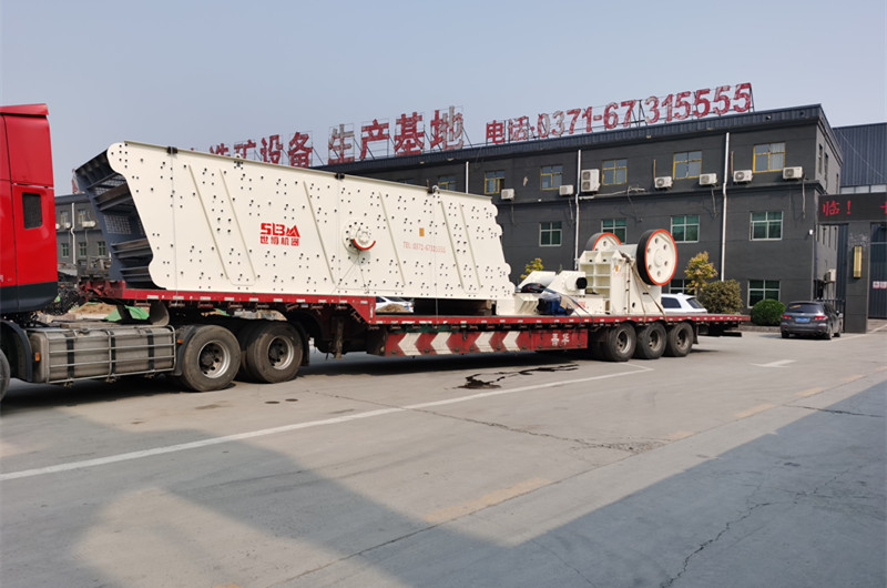 世博碎石機(jī)篩分機(jī)發(fā)貨