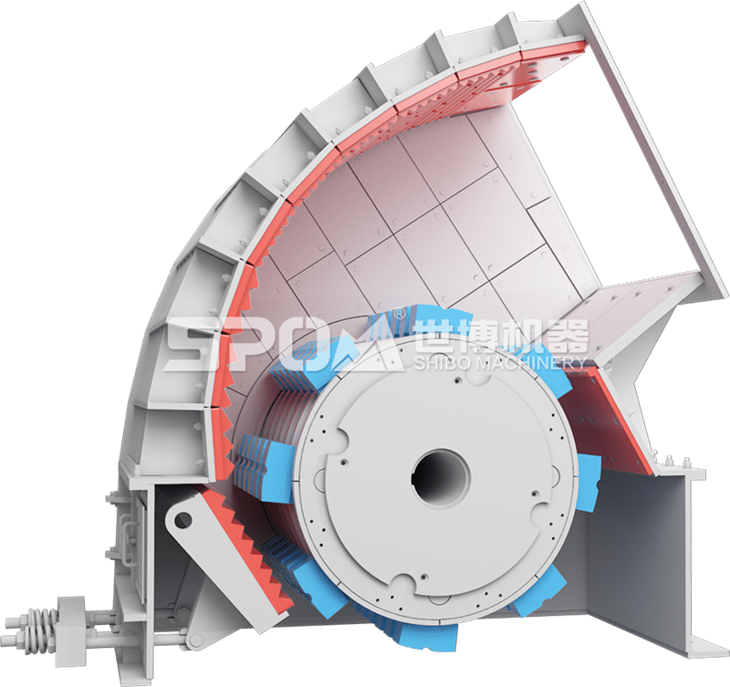 重型錘式破碎機結(jié)構(gòu)圖