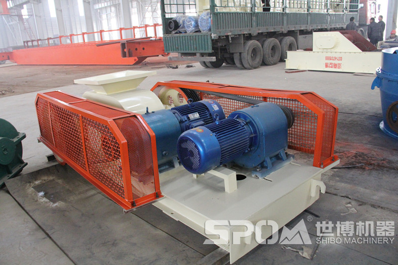 細碎煤炭的對輥破碎機