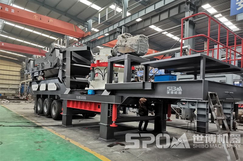 輪胎移動(dòng)磕石機(jī)，圓錐破移動(dòng)破碎機(jī)