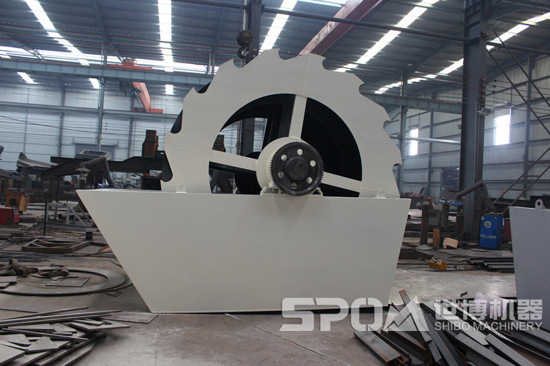 砂巖洗砂設(shè)備，輪式洗砂機(jī)