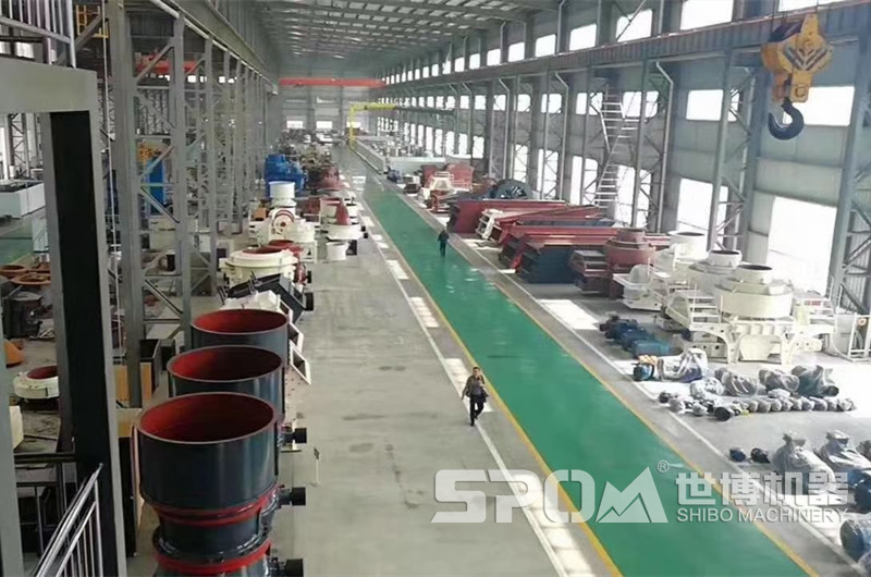 世博石場破碎機(jī)生產(chǎn)車間