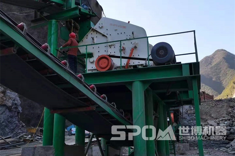 反擊式破碎機，中細碎砂石骨料破碎機