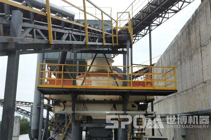 客戶現(xiàn)場實拍，沖擊式制砂機