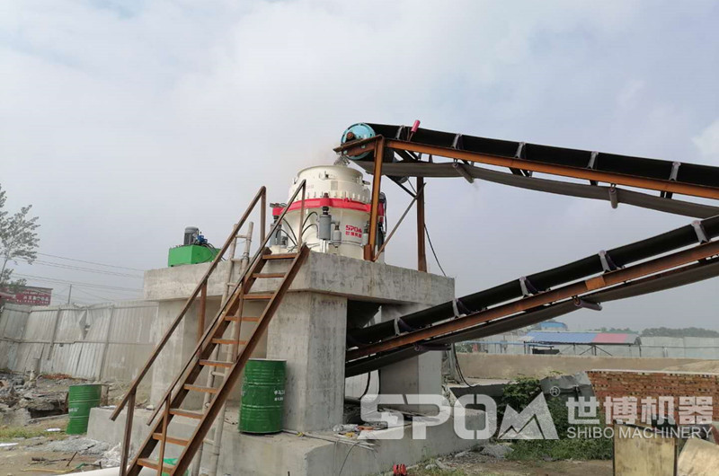 圓錐破碎機，砂石骨料中細碎破碎機
